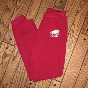NWOT ROOTS Jogger Sweat Pants
